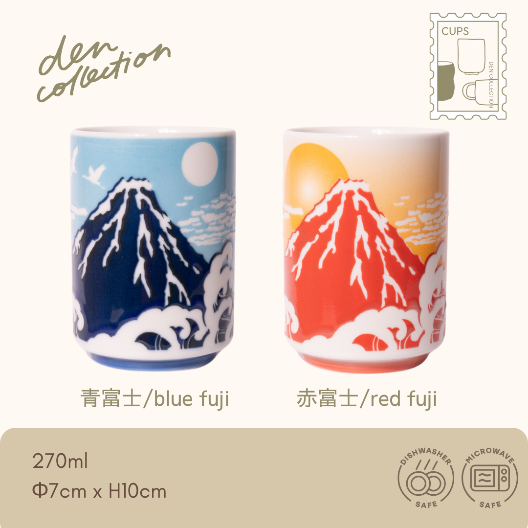 富士山 湯呑|Mt. Fuji Tea Cup – Den Collection 富士山 湯呑|Mt. Fuji Tea Cup – Den Collection