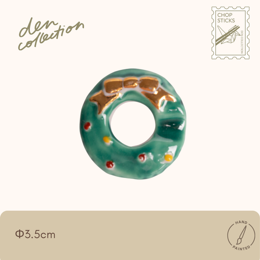 清水焼 リース 箸置き