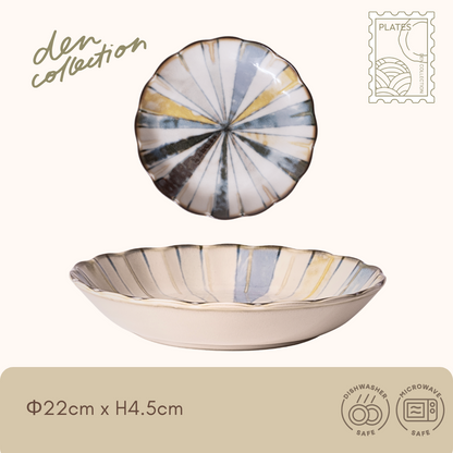 大正十草 深皿/Taisho Tokusa Deep Plate