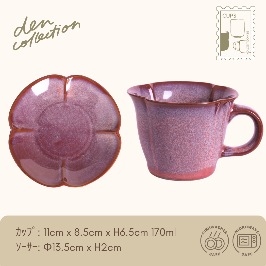 Clover Cup and Saucer